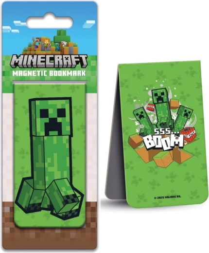 Minecraft magnetisches Lesezeichen Creeper – 1 Stück