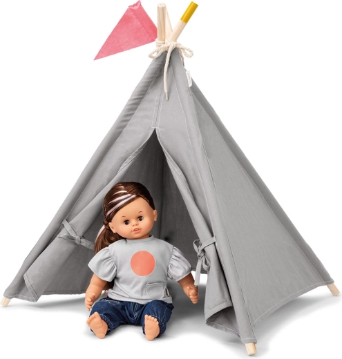Tipi-Zelt für Skrållan-Puppen