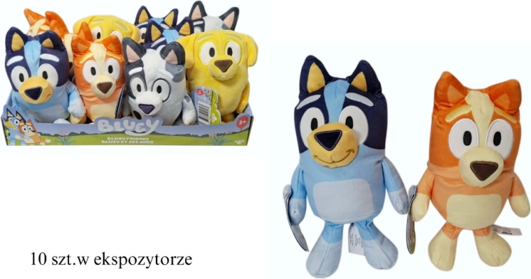 Plüschspielzeug Bluey - 1 Stück