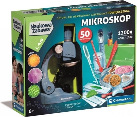 Clementoni Wissenschaftsspaß Super-Mikroskop
