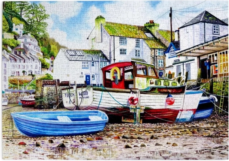 House of Puzzles Puzzle Polperro, 1.000 Teile