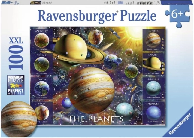 Puzzle Ravensburger Planeten 100 Teile