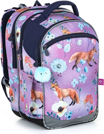 Schulranzen Topgal coco mit Fuchs-Motiv