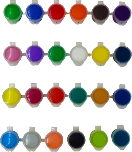 Acrylfarben Starter – Set mit 24 Farben