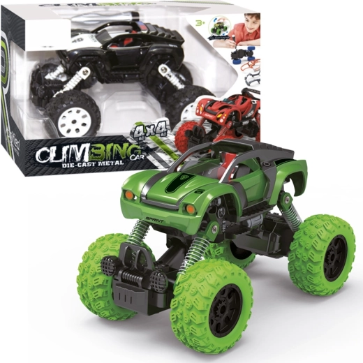 Schraubbares Auto 1:32 4WD mit Aufziehantrieb Pull Back