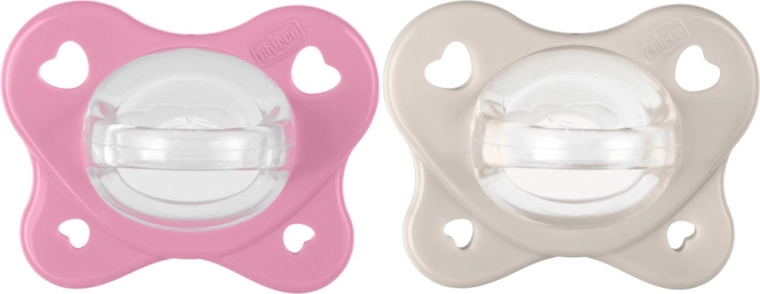 Chicco PhysioForma Dual Soft Schnuller blau 6–16 M, 2 Stk.