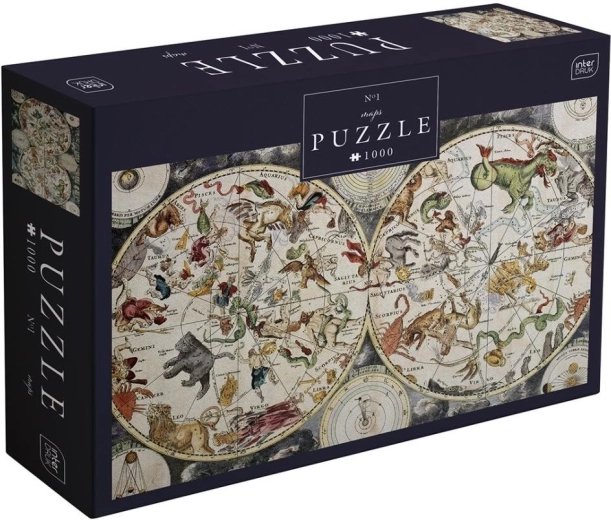 Interdruk Puzzle Karte 1: Sternzeichen 1000 Teile
