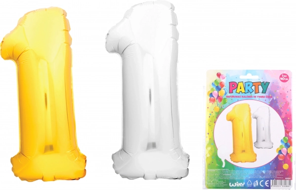 Aufblasbarer Ballon Nummer 1