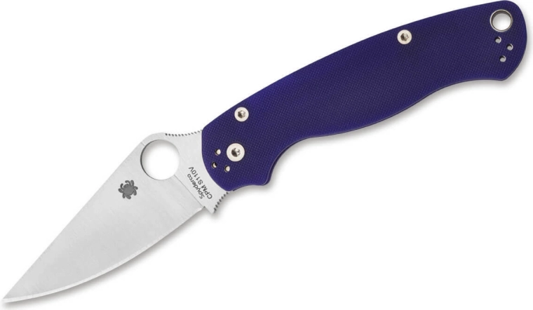 Spyderco Para 3 Dark Blue Klapp-Taschenmesser 8,7 cm