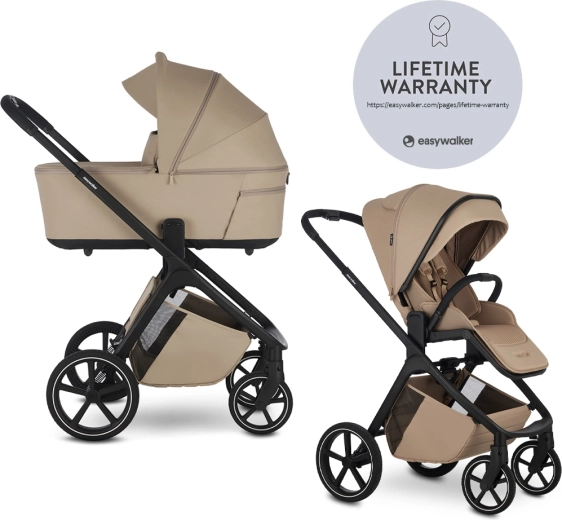 Kombikinderwagen Easywalker Zoey Go sand taupe