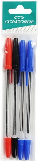 Kugelschreiber CONCORDE, Set 4 Stk.