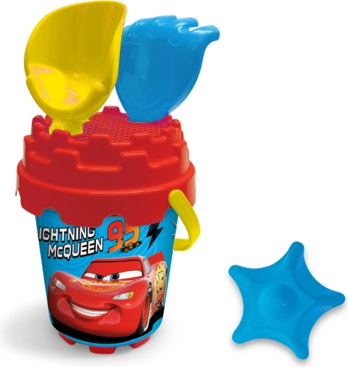 Cars Sandspielzeug-Set mit Sandförmchen