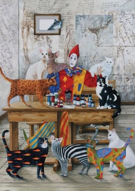 Puzzle ART PUZZLE Meine bunte Welt 1500 Teile