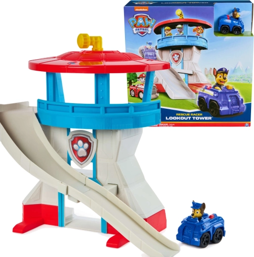 PAW Patrol Rutsch-Turm mit Chase-Polizeiauto von Spin Master