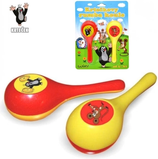 Wiky Krteček Rumba-Kugeln 16 cm (2 Stk.)