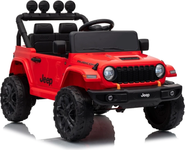 Kinder-Elektroauto Jeep Rubicon 24 V, rot
