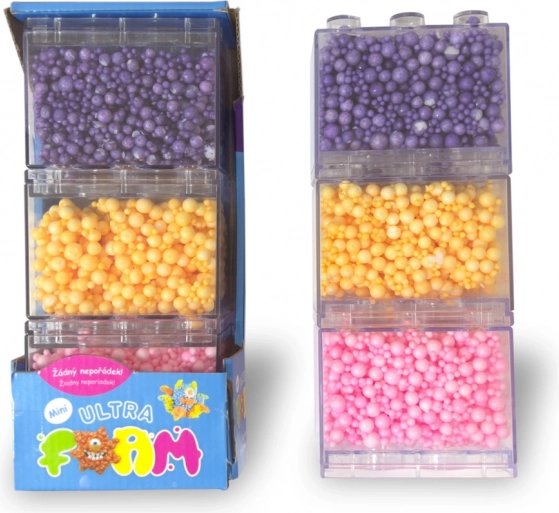 Knetmasse Mix 3er Pack - rosa, lila, orange