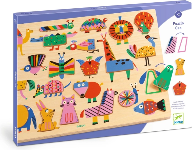 Djeco Holzpuzzle Geo