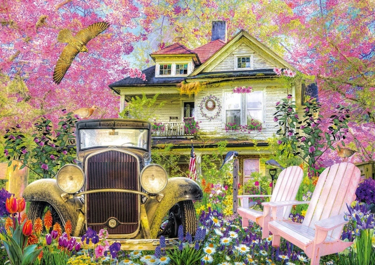 Bluebird Puzzle Ein Hauch Nostalgie 1000 Teile