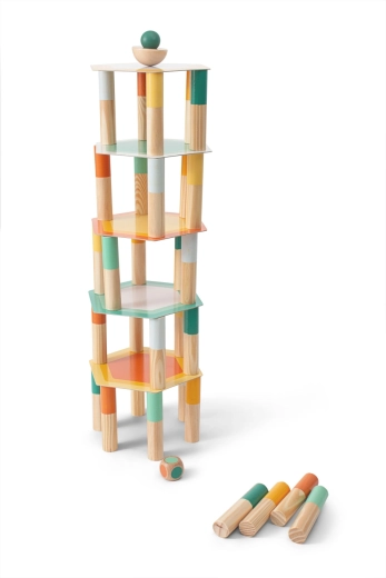 Großer Balance-Turm – Holzgesellschaftsspiel für Kinder