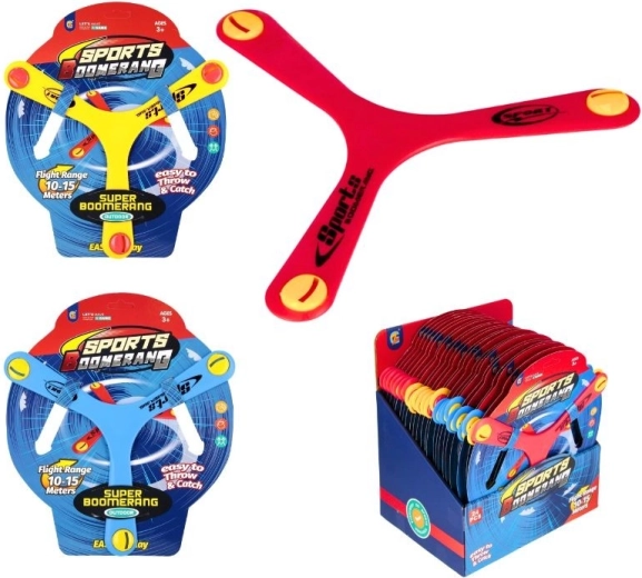 Kunststoff-Bumerang für Kinder – leichter Sport-Boomerang für draußen