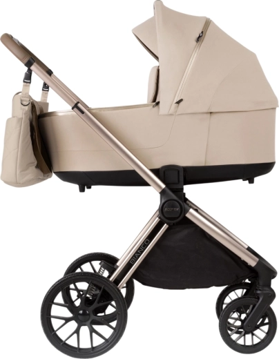 Adamex Bianco Kombikinderwagen 2in1 champagne latte – 9 Champagne Beige