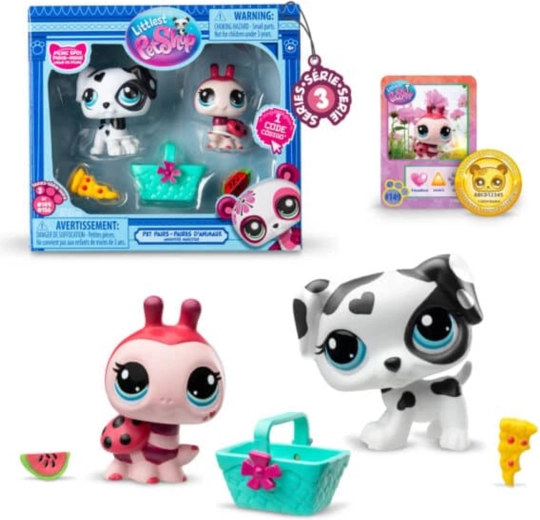 Hasbro Littlest Pet Shop Picknick-Set mit Figuren und Zubehör