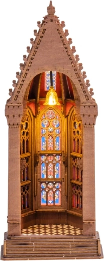 RoboTime Rolife Geometrische Kathedrale – 3D-Holzbausatz mit LED