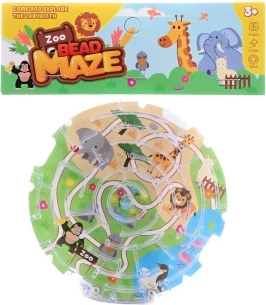 Kinder-Balancepuzzle Labyrinth mit Tiermotiven