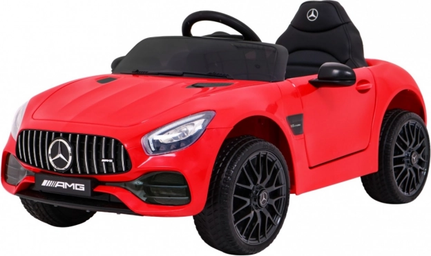Elektrisches Kinderauto MERCEDES‑AMG GT mit Fernsteuerung – rot