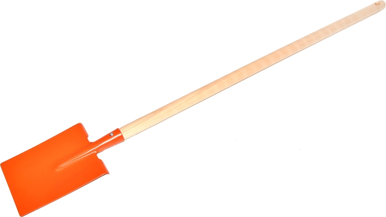 Kinder-Metallspaten mit Holzstiel 90 cm