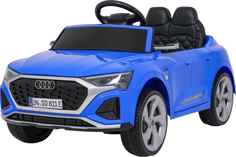 Elektrisches Kinderauto Audi SQ8, blau, mit Fernbedienung
