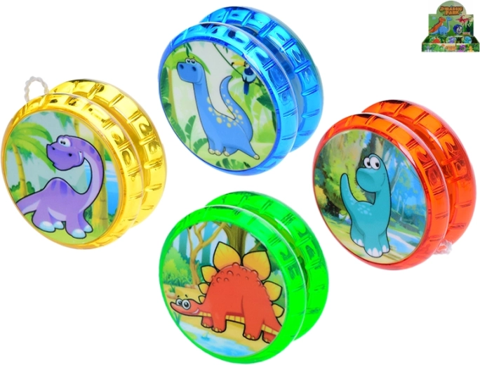 Jo-Jo Dinosaurier mit Licht 6 cm