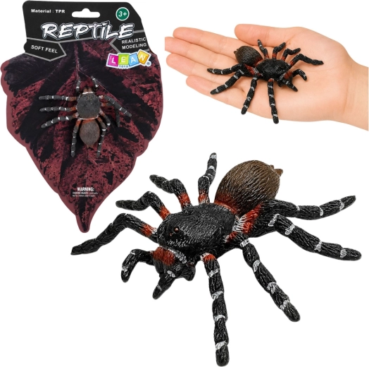 Realistische Gummi-Tarantel-Figur 10 cm