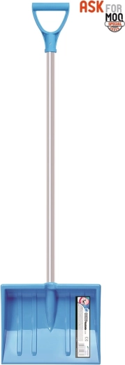 Kinder-Schneeschaufel Prosperplast Bobo comfort alu hellblau