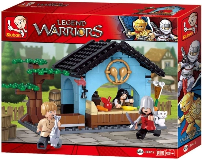 Sluban Legend Warriors Grocer Bausatz – 1 Stück
