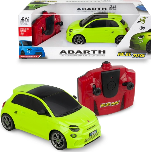 RC-Auto Abarth 500e 1:24 mit Fernsteuerung, grün - 1 Stück