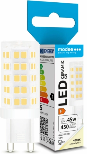 LED-Lampe G9 4,3 W neutralweiß Modee Lighting