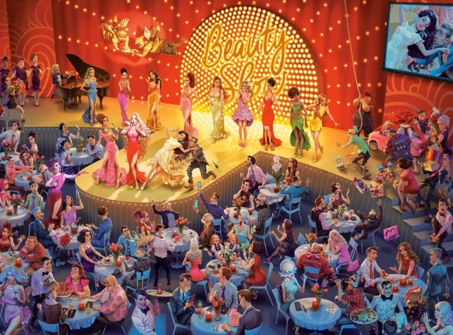 Puzzle 2000 Teile Beauty Show