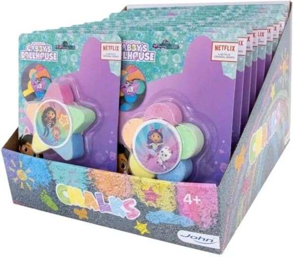 John bunte Kreide Gabbys magisches Haus