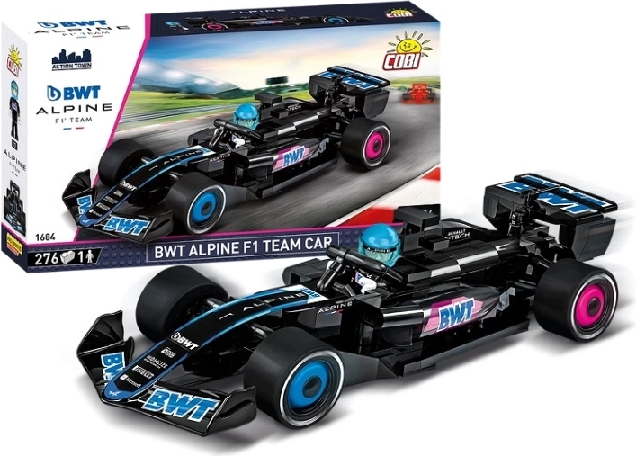COBI Action Town BWT Alpine F1 Team Rennwagen