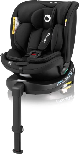 Autokindersitz Lionelo Navy i-Size 40–150 cm Black Onyx