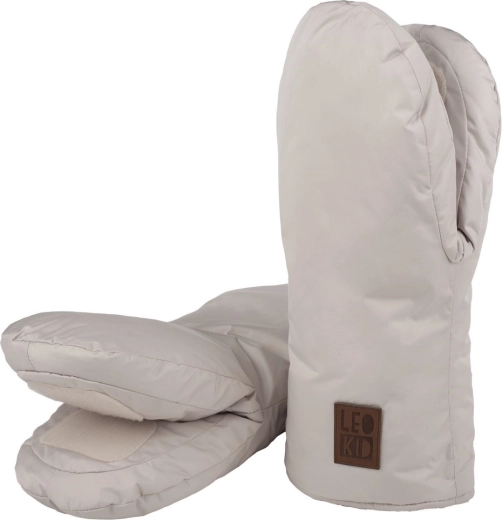 LEOKID Kinderwagenhandschuhe Sand Shell