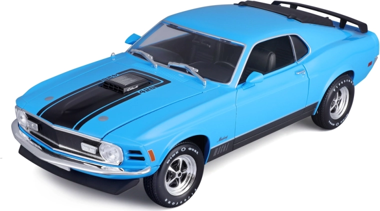 Maisto Ford Mustang Mach 1 blau 1:18
