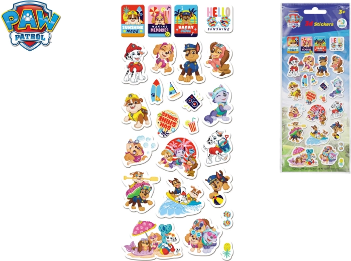 Set 3D-Aufkleber Paw Patrol (Tlapková patrola)