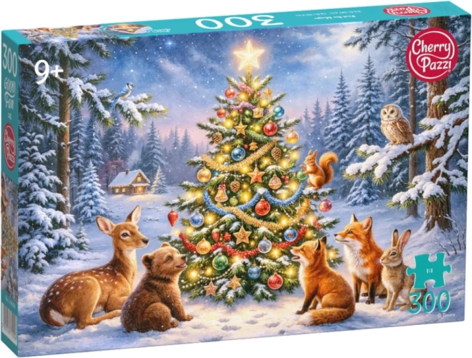 Cherry Pazzi Puzzle Weihnachten im Wald, 300 Teile