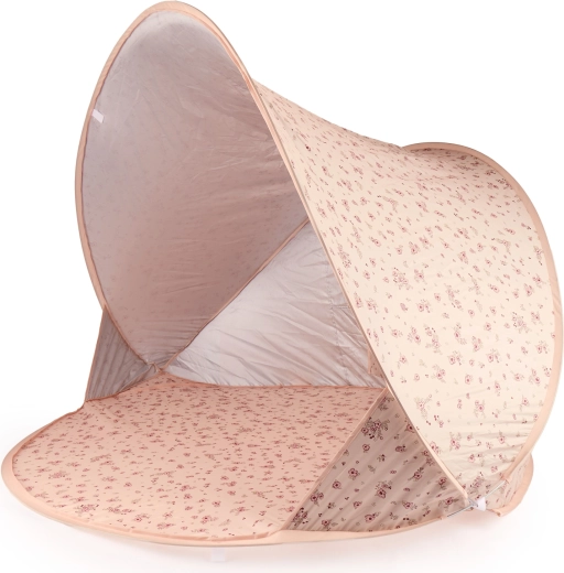 Bieco faltbares Kinder-Strandzelt mit UV-Schutz Dreamy Flowers