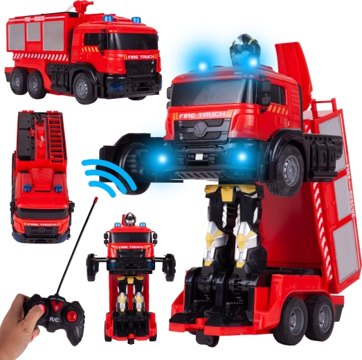 RC-Transformationsroboter Feuerwehr