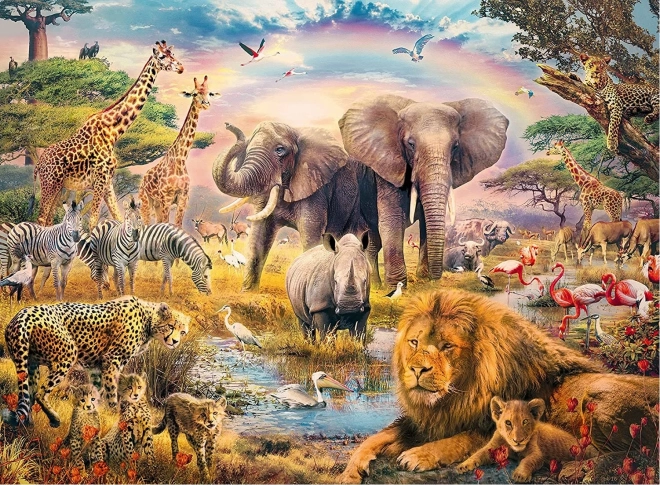 Ravensburger Puzzle African Safari 100 Teile