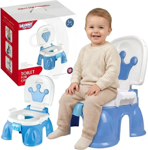Woopie Kinder-Töpfchen 3-in-1 mit Musik – Töpfchen, Tritthocker und Stühlchen